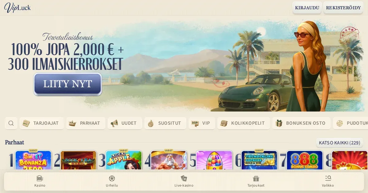vipluck casino